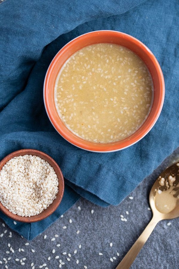 Easy sesame dressing
