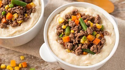 Easy shepherd's pie mash