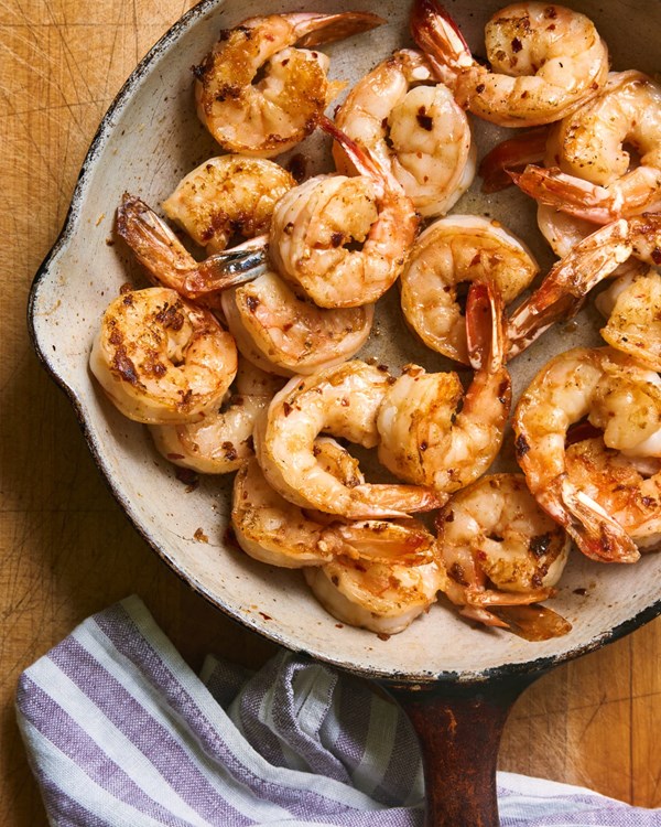 Easy shrimp scampi