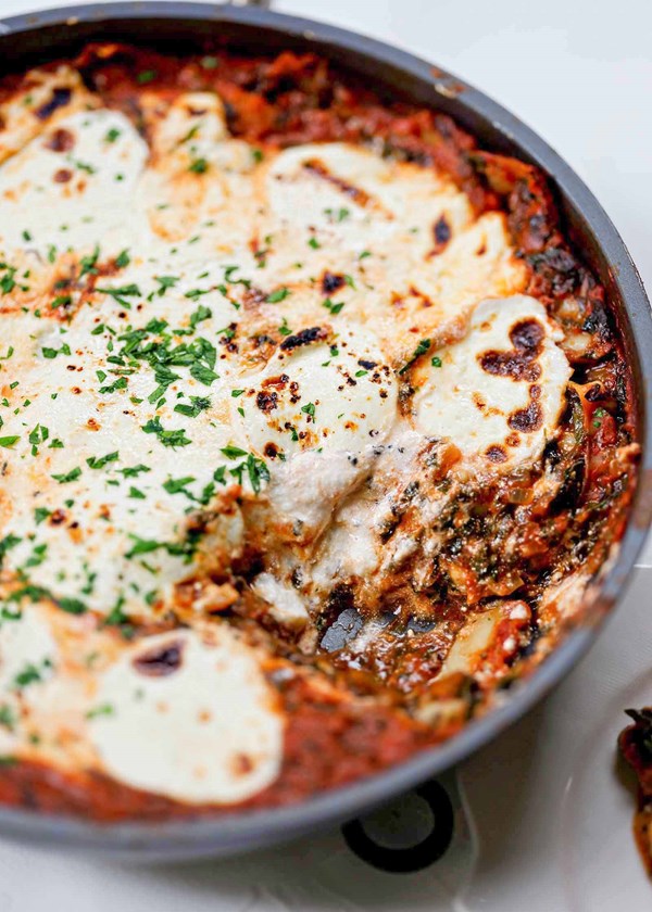 Easy skillet lasagna