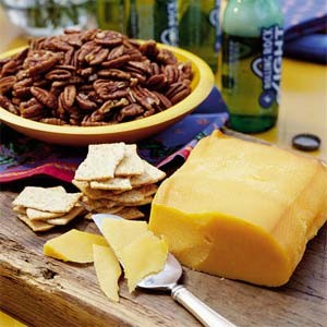 Easy smoked cheddar