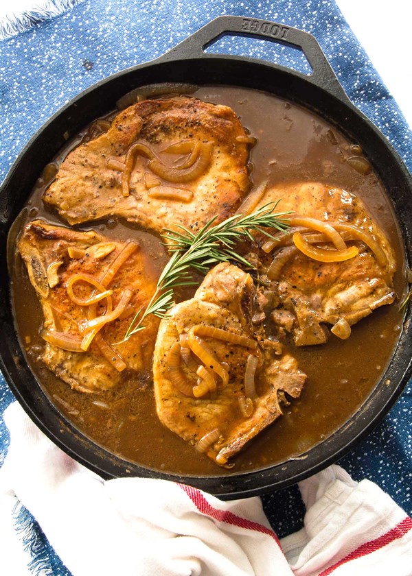 Easy smothered pork chops