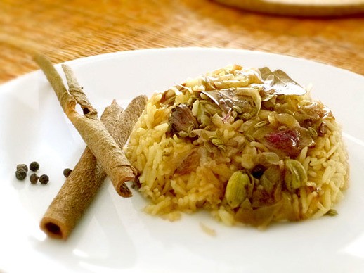 Easy spiced basmati pilaf