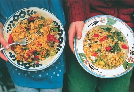 Easy spicy rice