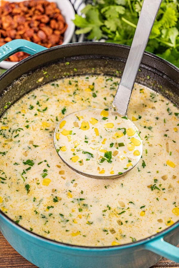 Easy street corn soup