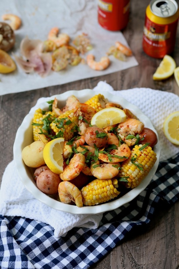 Easy summer shrimp boil