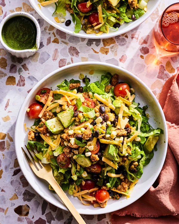 Easy taco salad