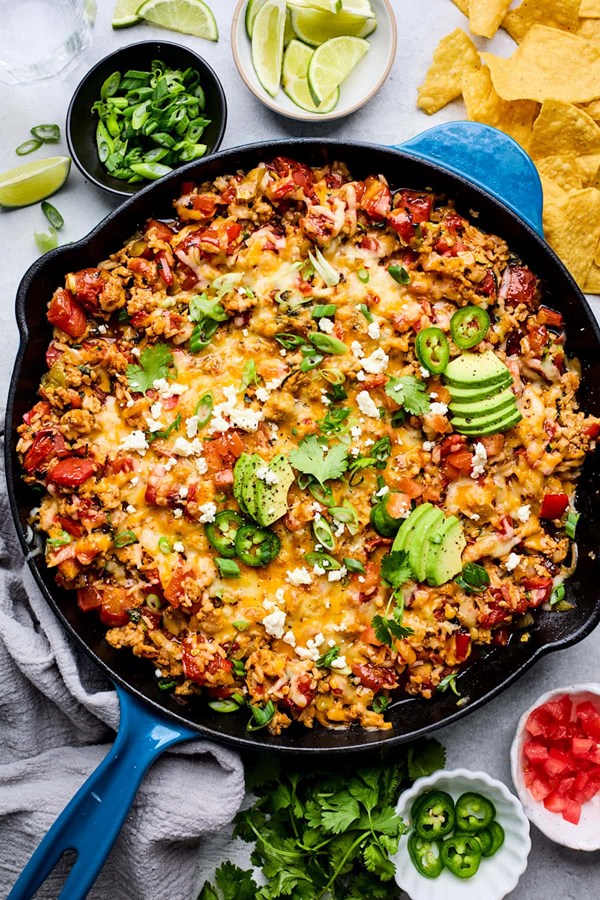 Easy taco skillet