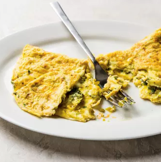 Easy Tex-Mex omelet