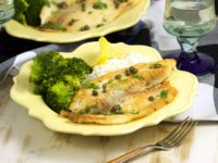 Easy tilapia piccata