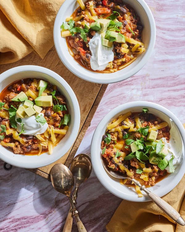 Easy turkey chili
