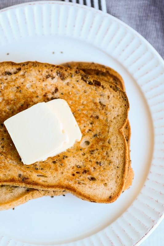 Easy vegan French toast