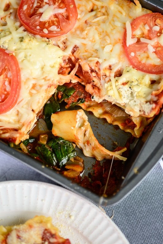 Easy vegan lasagna