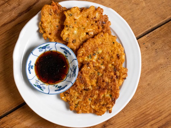Easy vegetable pancakes
