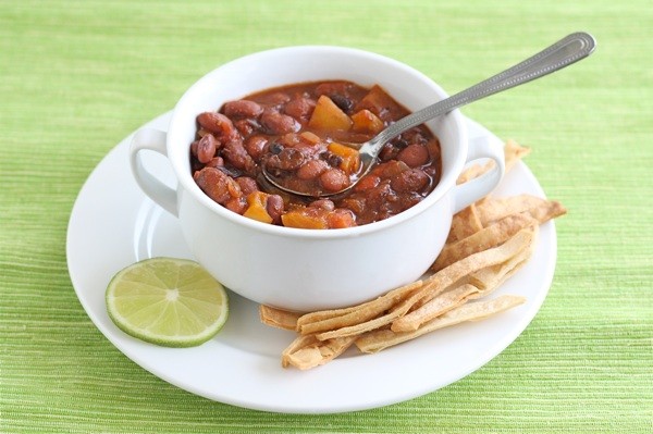 Easy vegetarian chili