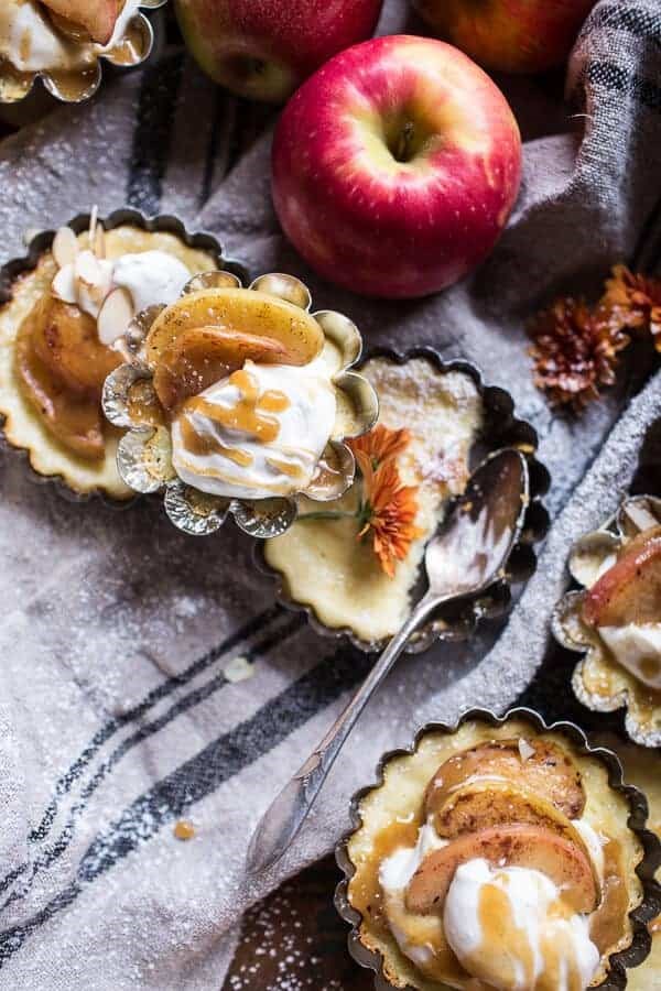 Easy warm Swedish caramel apple cheesecake