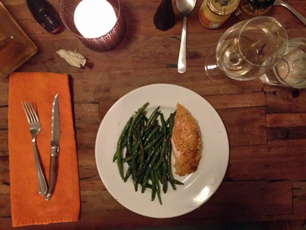 Easy weeknight string beans