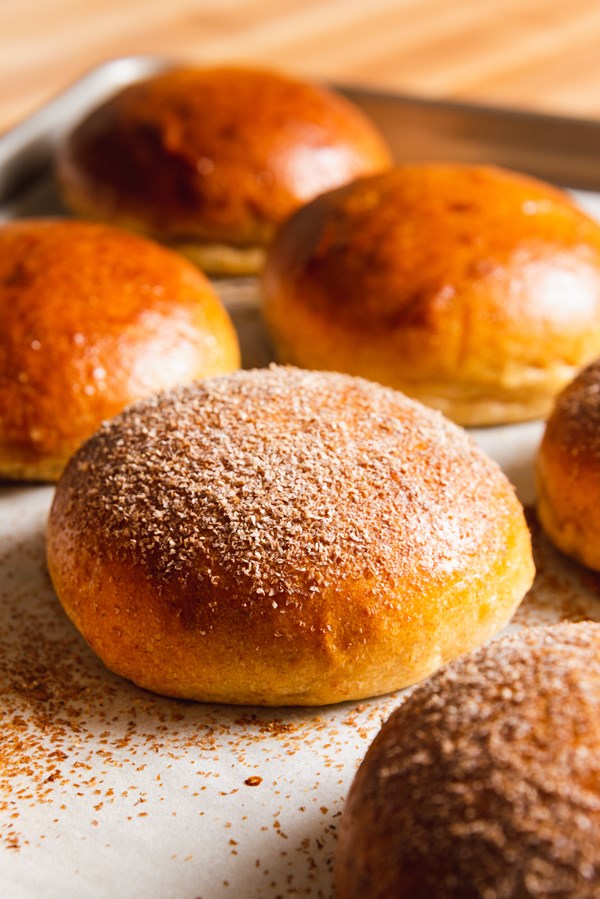 Easy whole-wheat potato rolls