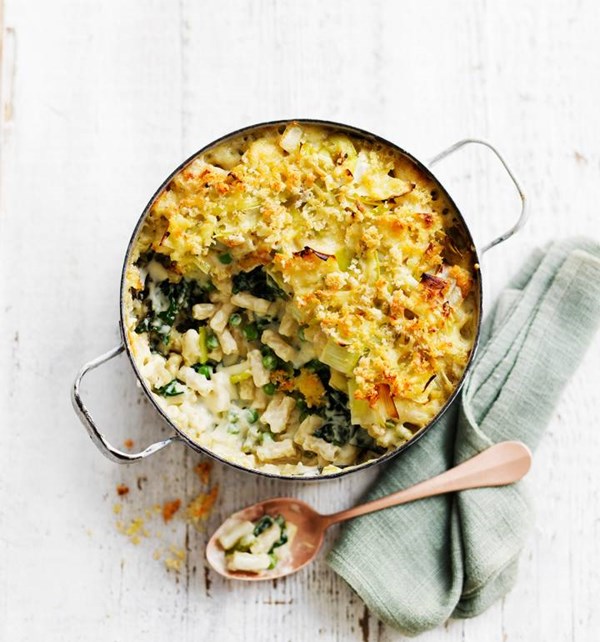 Eat-your-greens mac 'n' cheese