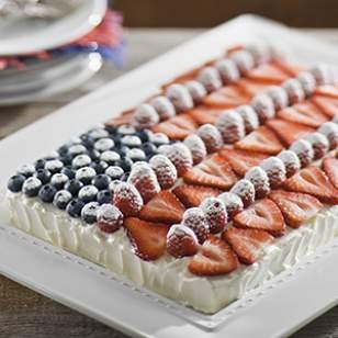 EatingWell flag cake
