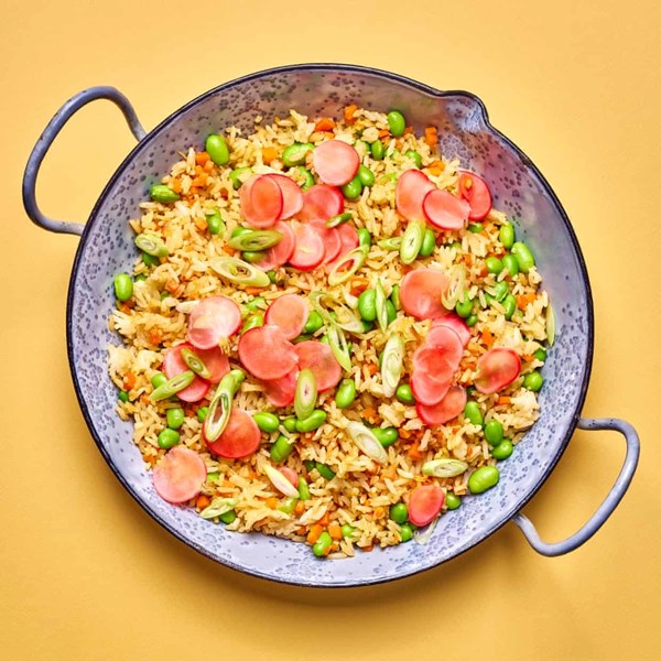Edamame fried rice