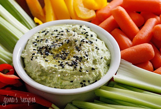 Edamame hummus