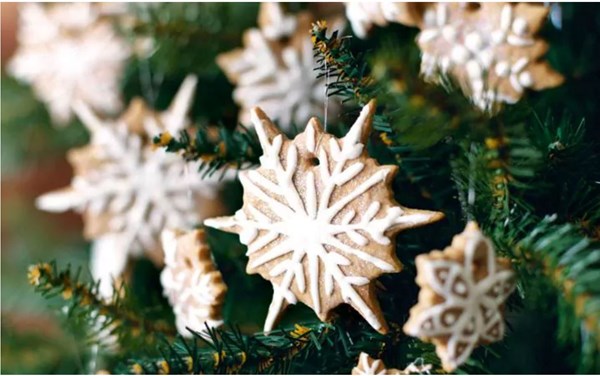 Edible Christmas tree decorations
