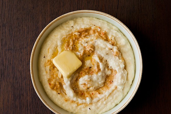 Edna Lewis & Scott Peacock's shrimp grits