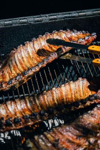 Ed's mouthwatering baby back ribs