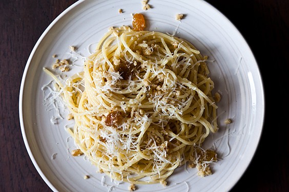 Edward Giobbi's spaghetti alla foriana