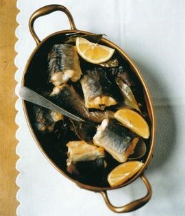 Eel baked with bay leaves (Bisato sul'ara)