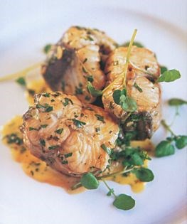 Eels in herbs, Brussels-style