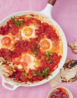 Egg & bacon rougaille (Rougaille dizef)