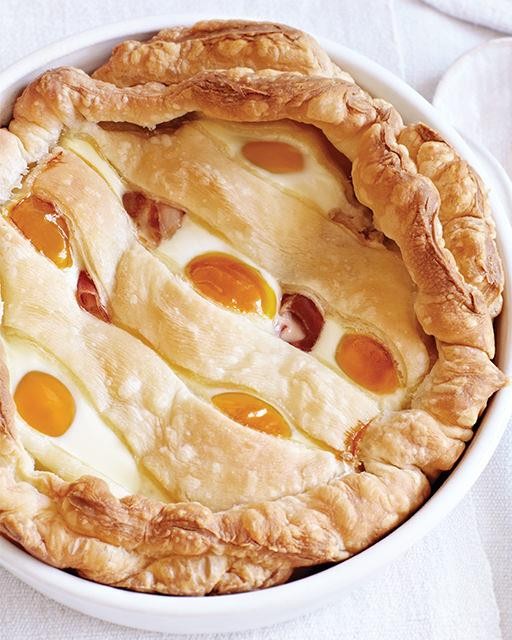 Egg & potato pie