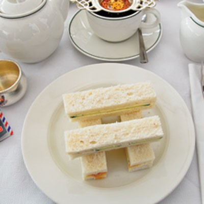 Egg and watercress sandwich 