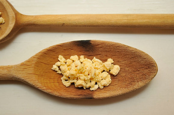 Egg barley stracciatella