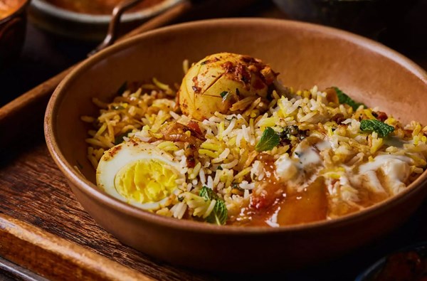 Egg biryani