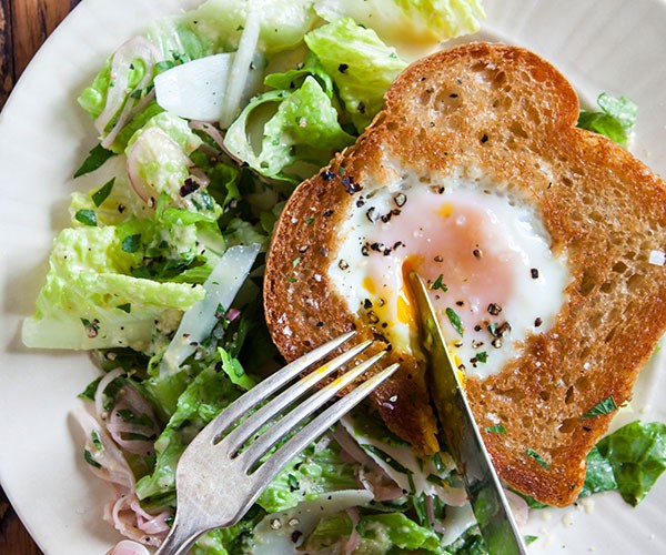Egg in a frame