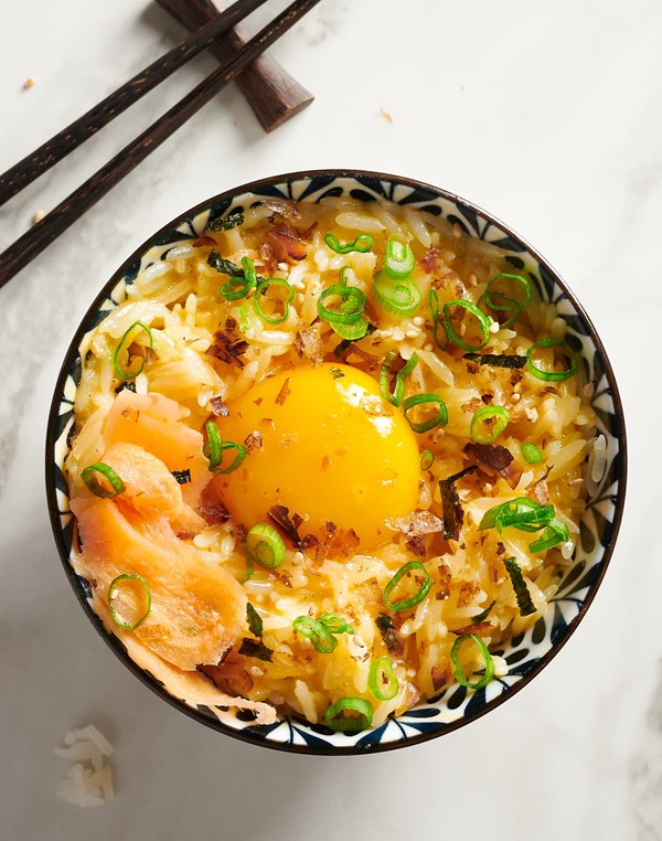 Egg over rice (Tamago kake gohan)