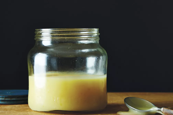 Eggless lemon curd