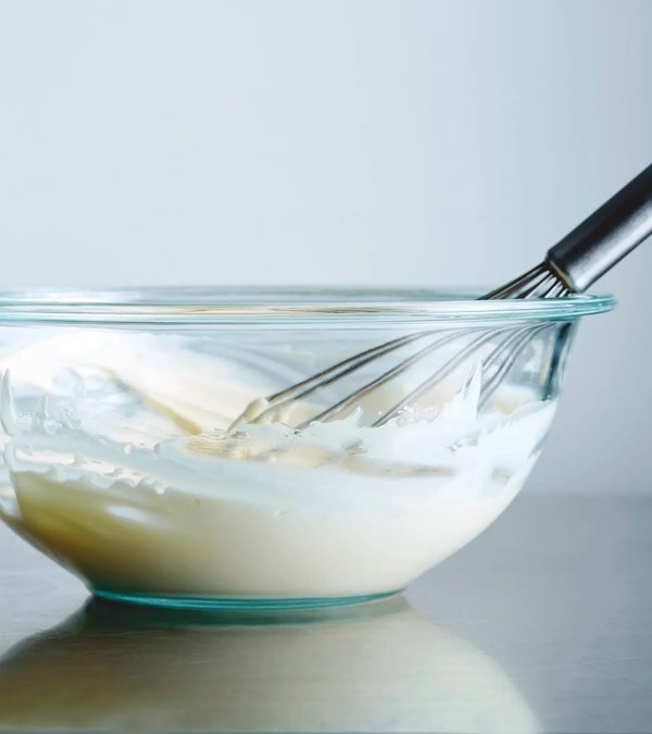 Eggless mayonnaise sauce
