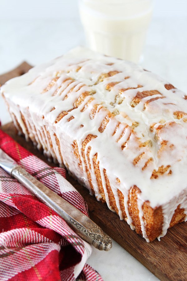 Eggnog bread