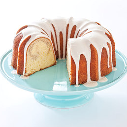 Eggnog bundt cake
