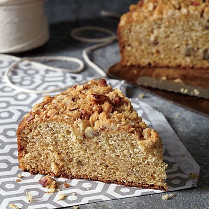 Eggnog coffee cake