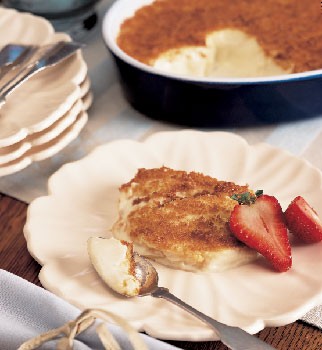 Eggnog crème brûlée