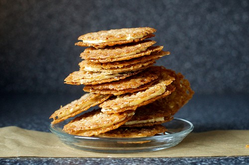 Eggnog florentines