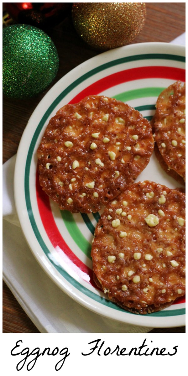 Eggnog Florentines