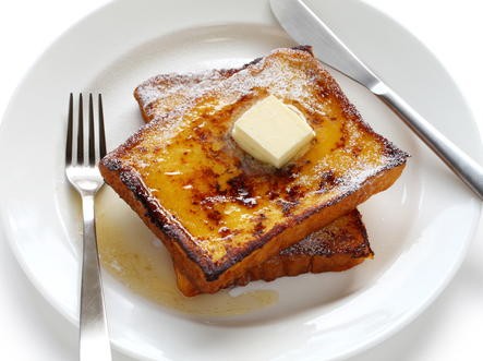 Eggnog French toast