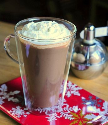 Eggnog hot chocolate