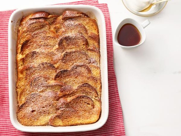 Eggnog overnight French toast 